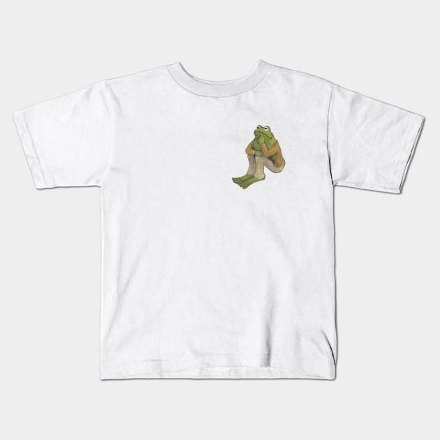 Frog Kids T-Shirt by Sketchyleigh